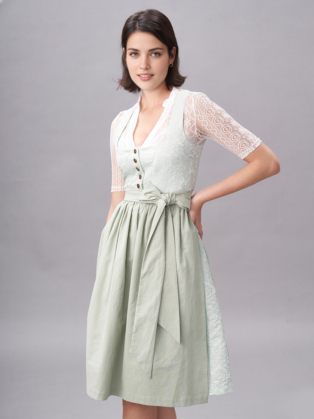 Dirndl in Grün – eine frische Alternative