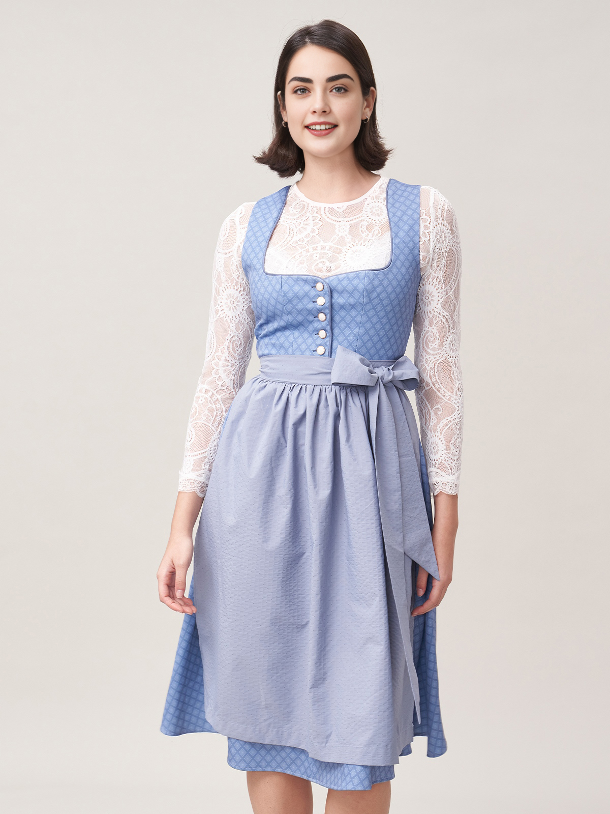 Klassische Dirndlbluse
