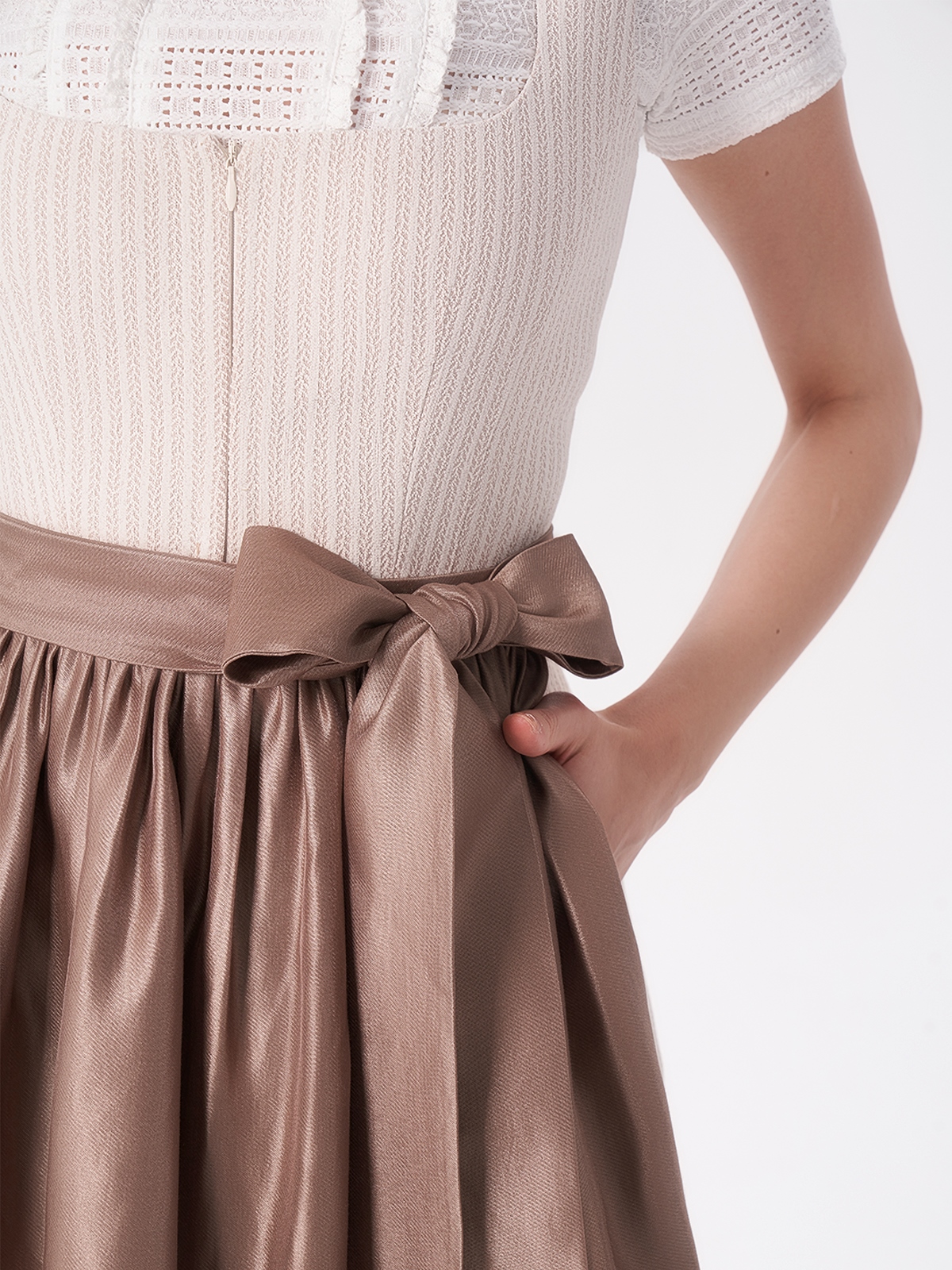 Dirndl Schwarz Braun