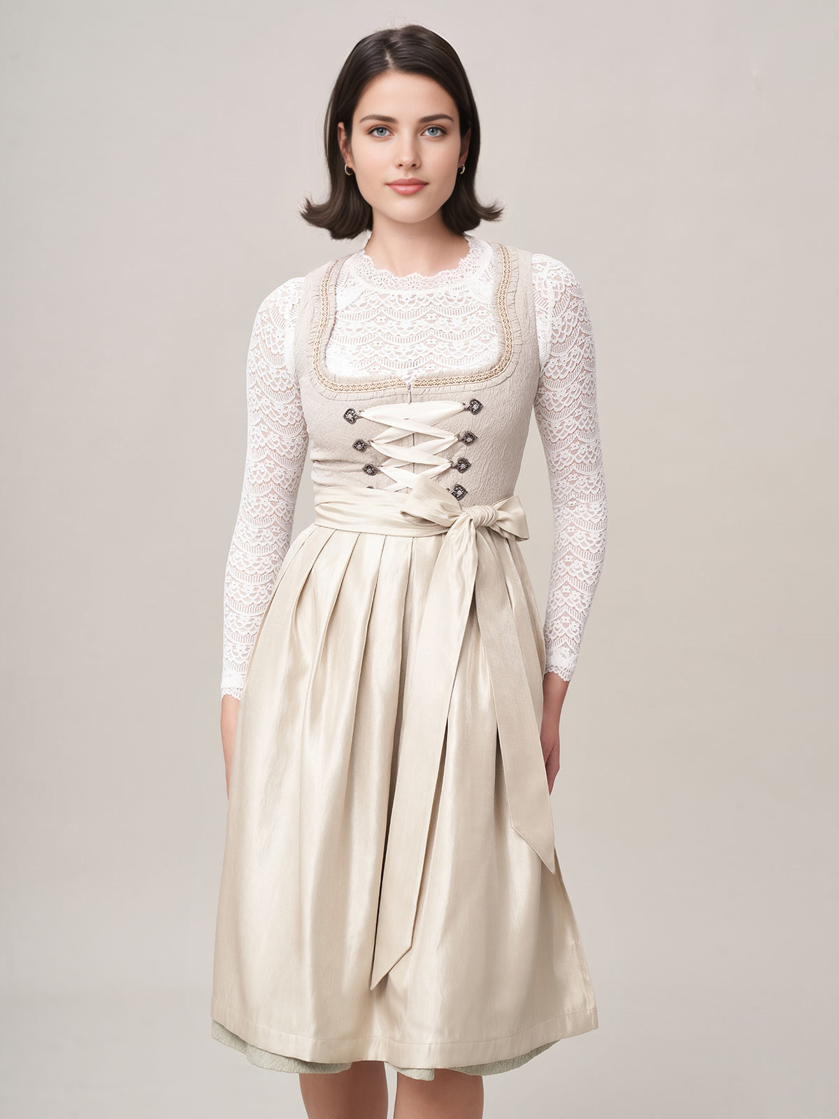Dirndl Senfgelb – elegant und vielseitig