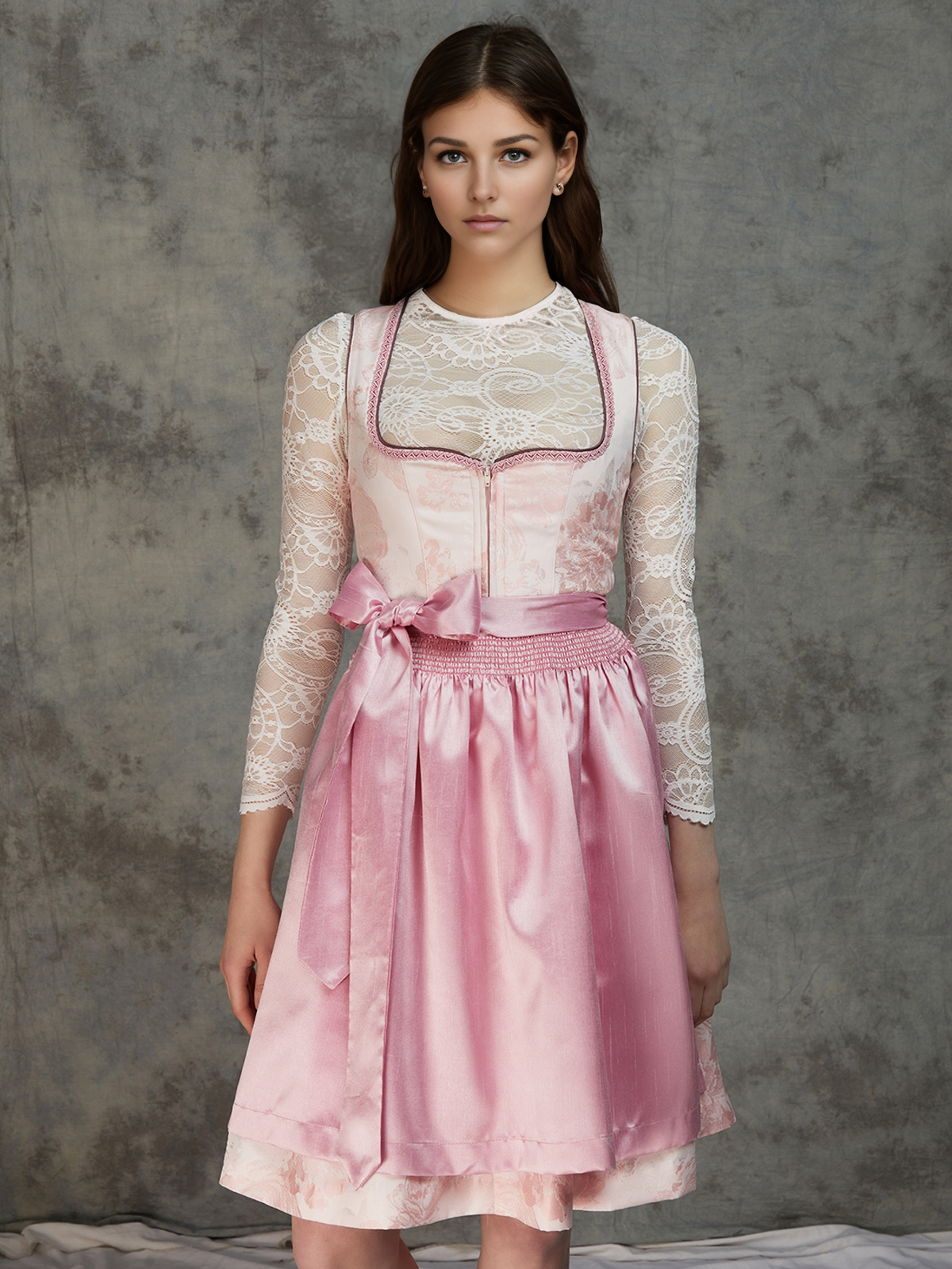 Dirndl in Blau
