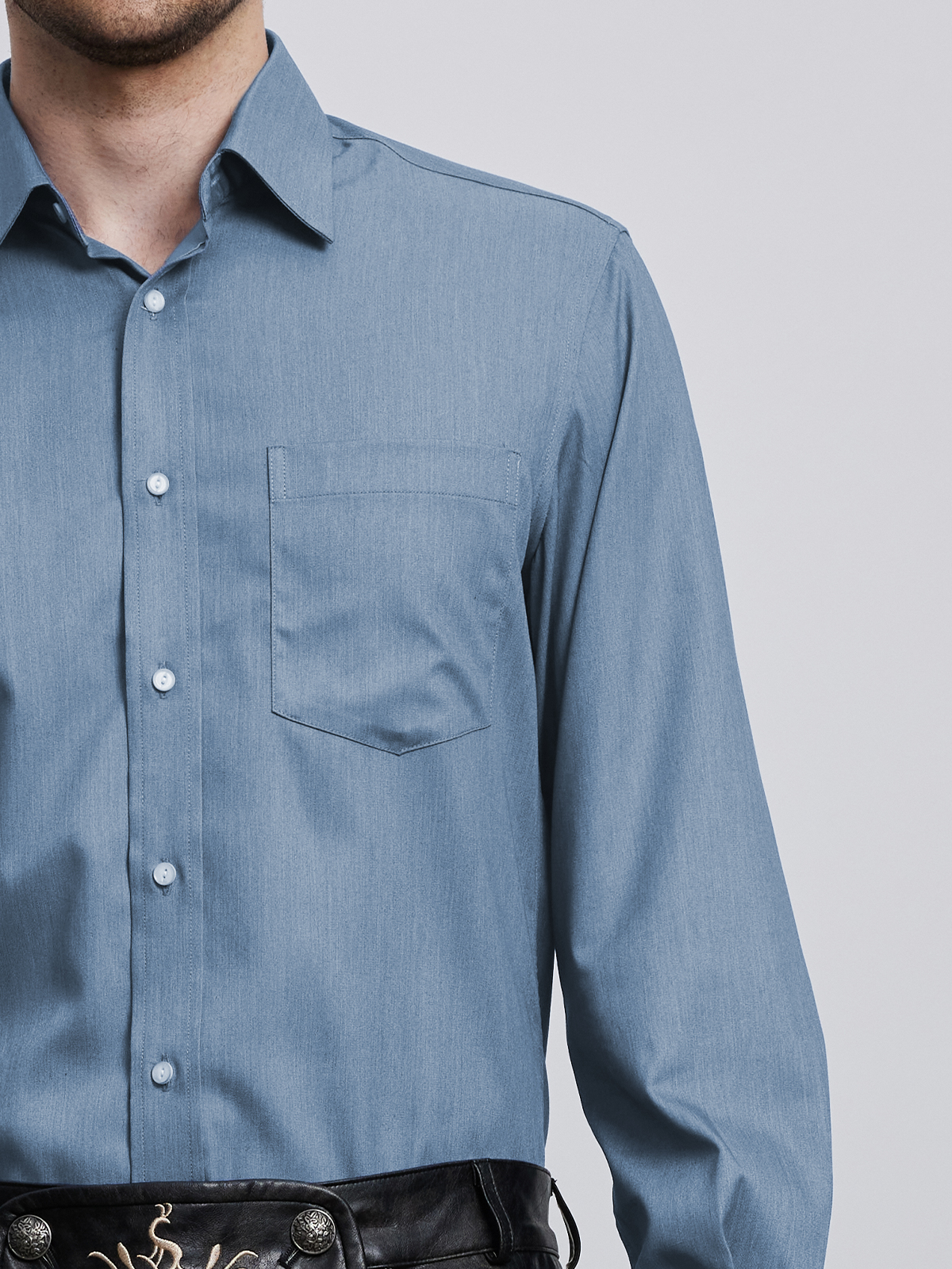 Kurzes Dirndl in Blau